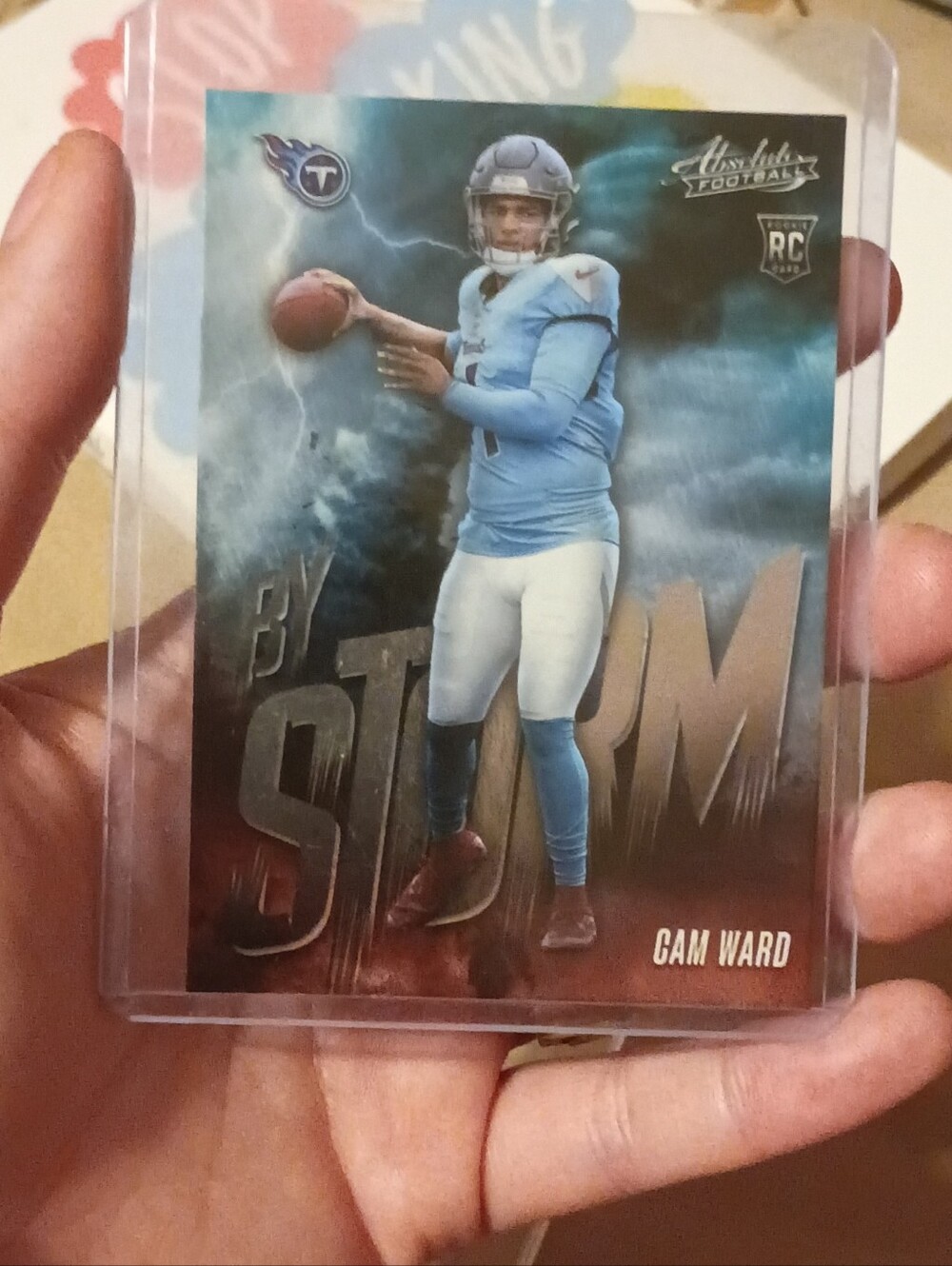 Absolute Football Cam Ward Storm Titans Football Trading Card